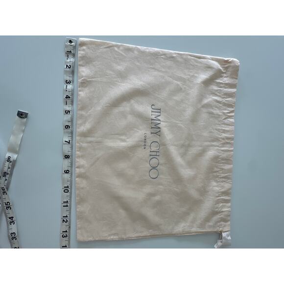 Jimmy Choo London authentic dust bag shoes bag home decor - Picture 8 of 9